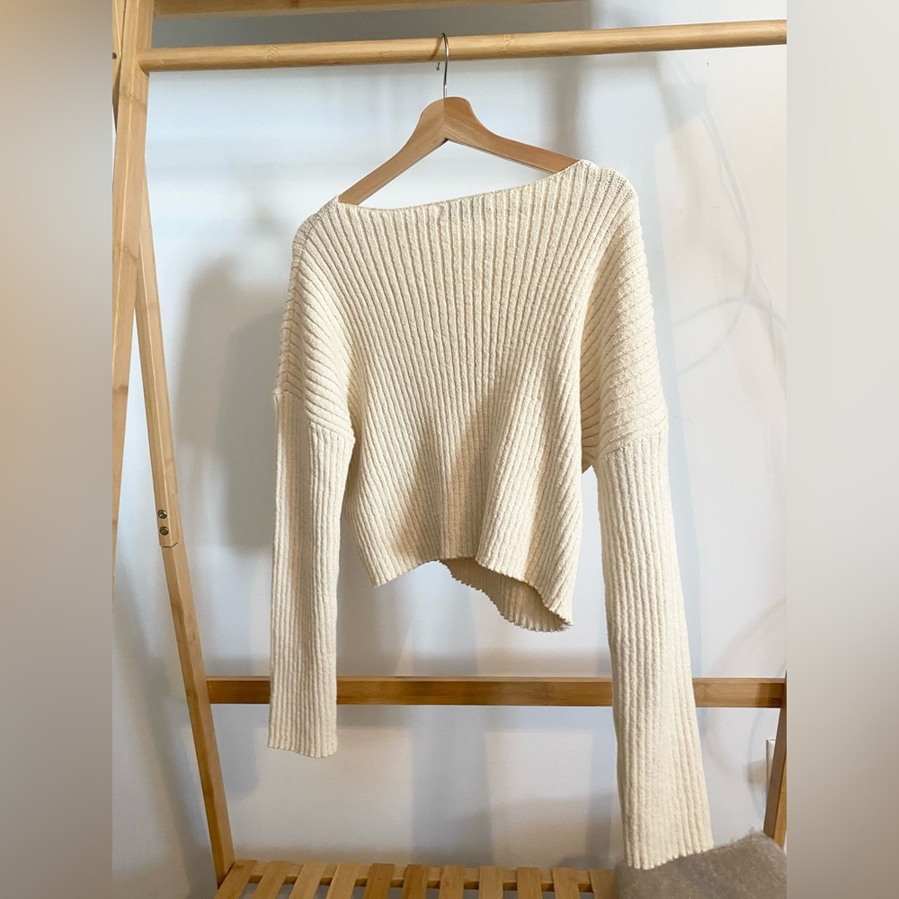 Mango Sweaters | Mango Boat-Neck Ribbed Sweater